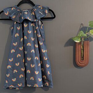 Stella McCartney Girl Rainbow jean Dress